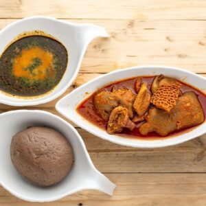 Amala, Ewedu & Gbegiri (Abula)